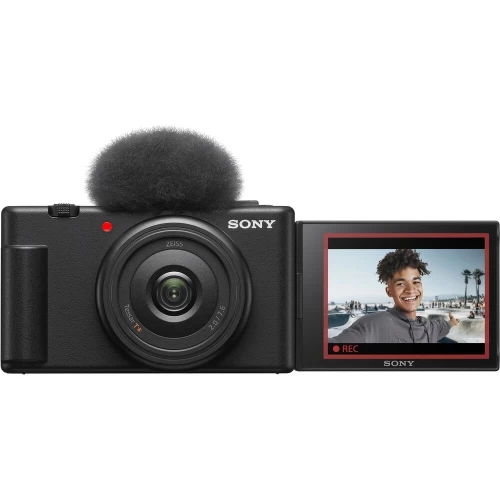 Sony ZV-1F Vlogging Camera (Black) (ZV1F/B) + Case + 64GB Card + Tripod + More 4 Sony ZV-1F Vlogging Camera (Black) (ZV1F/B) + Case + 64GB Card + Tripod + More - Image 2