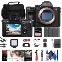 Refurbished (Good) - Sony A7R IIIA Mirrorless Camera + 64GB Card + Bag + 2 X NP-FZ100 Battery + More
