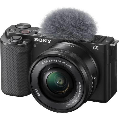 Refurbished (Good) - Sony ZV-E10 Mirrorless Camera With 16-50mm Lens + 4K Monitor + Pro Mic + More 4 Refurbished (Good) - Sony ZV-E10 Mirrorless Camera With 16-50mm Lens + 4K Monitor + Pro Mic + More - Image 2