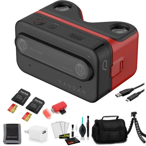 Kandao QooCam EGO 3D Camera (Black) With Tripod And More 3 Kandao QooCam EGO 3D Camera (Black) With Tripod And More