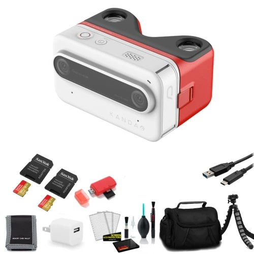Kandao QooCam EGO 3D Camera (White) With Tripod And More 3 Kandao QooCam EGO 3D Camera (White) With Tripod And More