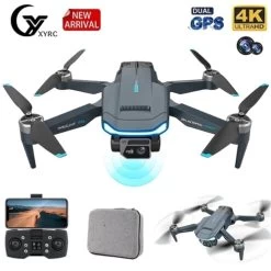 ZFR - 4K Wide Angle Dual Lens Drone With Storage Case And Remote Control, Black -Outdoor Camera Shop 16679820 7