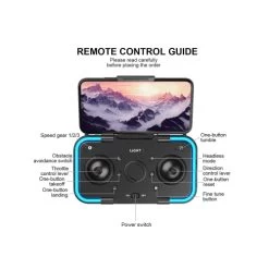 ZFR - 4K Dual Lens Drone With Storage Box And Remote Control, Includes Battery Black -Outdoor Camera Shop 16679821 3