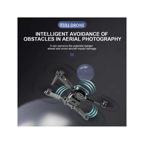 ZFR - Drone With Dual Lens 4K With Storage Box And Remote Control, Streaming/Live Video, Black 9 ZFR - Drone With Dual Lens 4K With Storage Box And Remote Control, Streaming/Live Video, Black - Image 7