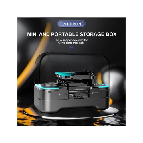 ZFR - 4K Dual Lens Drone With Storage Box And Remote Control, Includes 3 Battery, Black 12 ZFR - 4K Dual Lens Drone With Storage Box And Remote Control, Includes 3 Battery, Black - Image 10