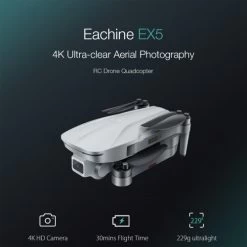 Eachine 5G WIFI 1KM FPV GPS Foldable RC Drone With 4K HD Camera EX5 13 Eachine 5G WIFI 1KM FPV GPS Foldable RC Drone With 4K HD Camera EX5 -Outdoor Camera Shop 16682549 4
