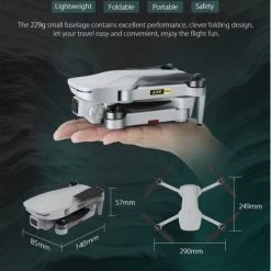 Eachine 5G WIFI 1KM FPV GPS Foldable RC Drone With 4K HD Camera EX5 14 Eachine 5G WIFI 1KM FPV GPS Foldable RC Drone With 4K HD Camera EX5 -Outdoor Camera Shop 16682549 5