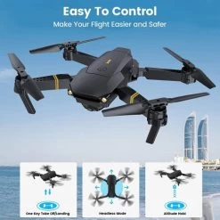 EACHINE WIFI FPV With 2MP Wide Angle 720P Camera Foldable RC Drone E58 -Outdoor Camera Shop 16682550 3