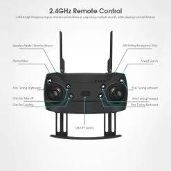EACHINE Foldable GPS RC Drone Quadcopter With Wifi FPV, 1080p Camera - E511S -Outdoor Camera Shop 16682554 7