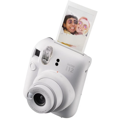 Fujifilm Instax Mini 12 Instant Camera - Clay White 4 Fujifilm Instax Mini 12 Instant Camera - Clay White - Image 2