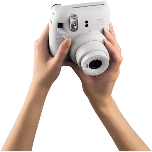 Fujifilm Instax Mini 12 Instant Camera - Clay White 5 Fujifilm Instax Mini 12 Instant Camera - Clay White - Image 3
