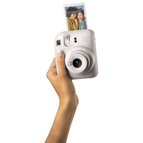 Fujifilm Instax Mini 12 Instant Camera - Clay White 6 Fujifilm Instax Mini 12 Instant Camera - Clay White - Image 4