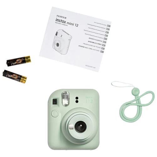 Fujifilm Instax Mini 12 Instant Camera - Mint Green 8 Fujifilm Instax Mini 12 Instant Camera - Mint Green - Image 6
