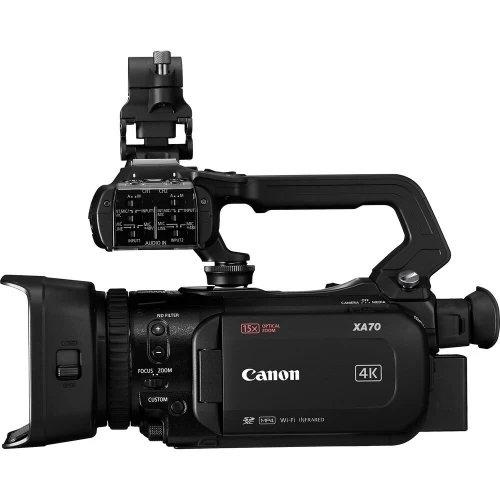 Canon® Canon XA70 UHD 4K30 Camcorder With Dual-Pixel Autofocus + 4K Monitor + Pro + More 5 Canon® Canon XA70 UHD 4K30 Camcorder With Dual-Pixel Autofocus + 4K Monitor + Pro + More - Image 3