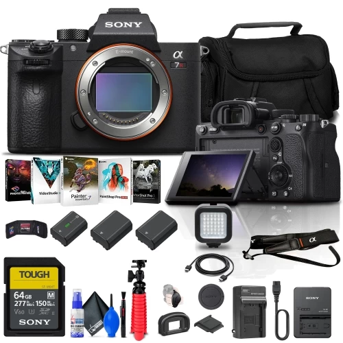 Sony Alpha A7R IVA Mirrorless Digital Camera - Pro Bundle 3 Sony Alpha A7R IVA Mirrorless Digital Camera - Pro Bundle