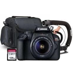 Canon® Canon EOS Rebel T100 With EF-S 18-55mm F/3.5-5.6 III Lens And Accessory Bundle