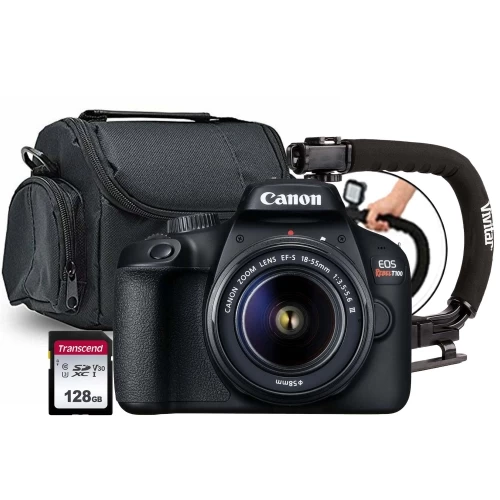 Canon® Canon EOS Rebel T100 With EF-S 18-55mm F/3.5-5.6 III Lens And Accessory Bundle 3 Canon® Canon EOS Rebel T100 With EF-S 18-55mm F/3.5-5.6 III Lens And Accessory Bundle