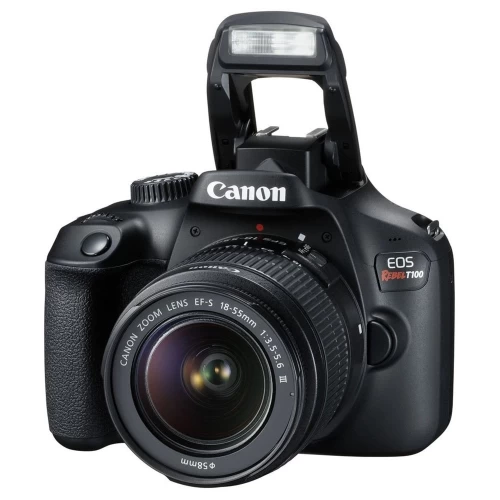 Canon® Canon EOS Rebel T100 With EF-S 18-55mm F/3.5-5.6 III Lens And Accessory Bundle 5 Canon® Canon EOS Rebel T100 With EF-S 18-55mm F/3.5-5.6 III Lens And Accessory Bundle - Image 3