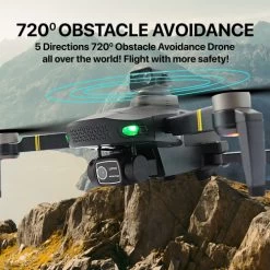 The Bigly Brothers GD93 Midnight Specter GPS Drone, 720 Degrees Obstacle Avoidance, Smart Return Home, 4K Camera 1000m Range, 90mins Flight Time Below 249g, Carrying Case Included 16 The Bigly Brothers GD93 Midnight Specter GPS Drone, 720 Degrees Obstacle Avoidance, Smart Return Home, 4K Camera 1000m Range, 90mins Flight Time Below 249g, Carrying Case Included -Outdoor Camera Shop 16940934 4