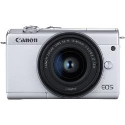 Canon® Canon EOS M200 Mirrorless Camera With 15-45mm And 55-200mm Lenses (White) + 64GB Card + More 11 Canon® Canon EOS M200 Mirrorless Camera With 15-45mm And 55-200mm Lenses (White) + 64GB Card + More -Outdoor Camera Shop 17049037 3