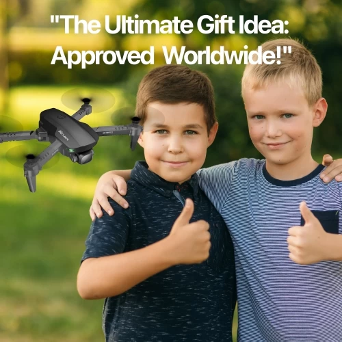 Open Box - The Bigly Brothers E58 Mark III Falcon Mini Drone With HD Camera Headless Mode Professional Foldable Quadcopter Phone Control RC Drone 4 Open Box - The Bigly Brothers E58 Mark III Falcon Mini Drone With HD Camera Headless Mode Professional Foldable Quadcopter Phone Control RC Drone - Image 2