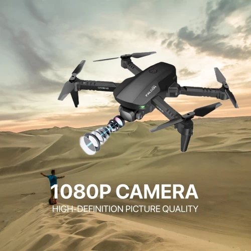 Open Box - The Bigly Brothers E58 Mark III Falcon Mini Drone With HD Camera Headless Mode Professional Foldable Quadcopter Phone Control RC Drone 9 Open Box - The Bigly Brothers E58 Mark III Falcon Mini Drone With HD Camera Headless Mode Professional Foldable Quadcopter Phone Control RC Drone - Image 7