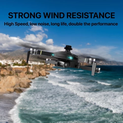 Open Box - GD93 Midnight Specter With Carrying Case, GPS Drone, 720 Degrees Obstacle Avoidance, 1 Key Smart Return, 4K Dual Camera, 1k Flight Range, 30 Minutes Flight Time 9 Open Box - GD93 Midnight Specter With Carrying Case, GPS Drone, 720 Degrees Obstacle Avoidance, 1 Key Smart Return, 4K Dual Camera, 1k Flight Range, 30 Minutes Flight Time - Image 7