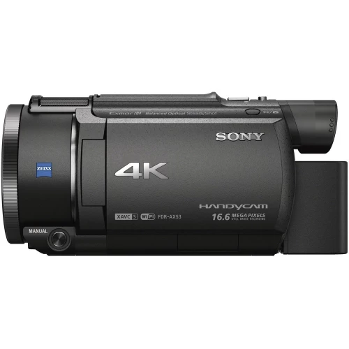 Sony FDR-AX53 4K Ultra HD Handycam Camcorder (Black) - 10PC Accessory Bundle 6 Sony FDR-AX53 4K Ultra HD Handycam Camcorder (Black) - 10PC Accessory Bundle - Image 4