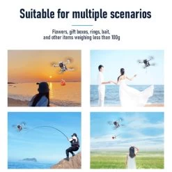 STARTRC Drone Drop Release System With Landing Gear For DJI Mini 3/Mini 3 Pro Accessories, Drop Device Kit For Transport Release Wedding Clip/Fishing Line -Outdoor Camera Shop 17064122 3