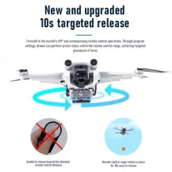 STARTRC Drone Drop Release System With Landing Gear For DJI Mini 3/Mini 3 Pro Accessories, Drop Device Kit For Transport Release Wedding Clip/Fishing Line -Outdoor Camera Shop 17064122 4