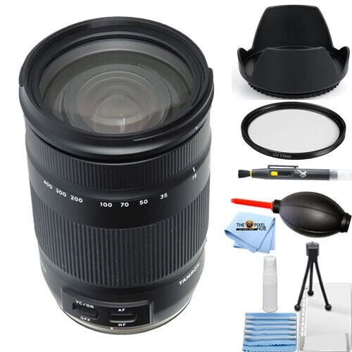 Tamron 18-400mm F/3.5-6.3 Di II VC HLD Lens For Nikon F AFB028N-700 - UV Bundle 3 Tamron 18-400mm F/3.5-6.3 Di II VC HLD Lens For Nikon F AFB028N-700 - UV Bundle