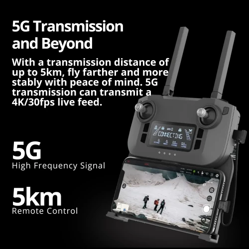 The Bigly Brothers GD96 Midnight Alpha Ultra HD, Built-In Binocular Long Range Obstacle Avoidance Drone, 60-Mins Flight Time, 5km Range, 3-Axis Gimbal, GPS System, Follow Me Mode 10 The Bigly Brothers GD96 Midnight Alpha Ultra HD, Built-In Binocular Long Range Obstacle Avoidance Drone, 60-Mins Flight Time, 5km Range, 3-Axis Gimbal, GPS System, Follow Me Mode - Image 8