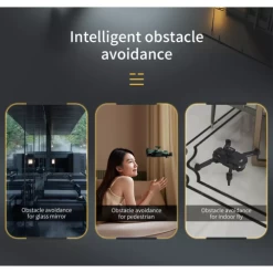 ISPEKTRUM RTH106 Drone 4K Dual Camera, 360 Obstacle Avoidance, Advanced Auto Return, Trajectory Flight, Smart Hover, 2 Level Flight Speed, Gesture Photo -Outdoor Camera Shop 17085279 3