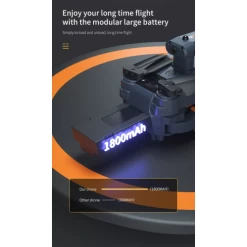 ISPEKTRUM RTH106 Drone 4K Dual Camera, 360 Obstacle Avoidance, Advanced Auto Return, Trajectory Flight, Smart Hover, 2 Level Flight Speed, Gesture Photo -Outdoor Camera Shop 17085279 7