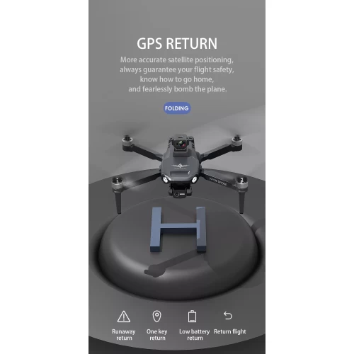ISPEKTRUM ISKF106 Max Drone 4K Dual Camera, 3-Axis Gimbal, 25 Minutes Fight Time, 1.2KM Flying Range, Advanced Auto Return, Trajectory Flight, Smart Hover 7 ISPEKTRUM ISKF106 Max Drone 4K Dual Camera, 3-Axis Gimbal, 25 Minutes Fight Time, 1.2KM Flying Range, Advanced Auto Return, Trajectory Flight, Smart Hover - Image 5
