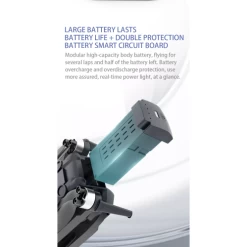 ISPEKTRUM ISKF106 Max Drone 4K Dual Camera, 3-Axis Gimbal, 25 Minutes Fight Time, 1.2KM Flying Range, Advanced Auto Return, Trajectory Flight, Smart Hover 21 ISPEKTRUM ISKF106 Max Drone 4K Dual Camera, 3-Axis Gimbal, 25 Minutes Fight Time, 1.2KM Flying Range, Advanced Auto Return, Trajectory Flight, Smart Hover -Outdoor Camera Shop 17085282 9