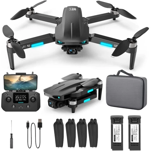 Drone With Camera 4K HD GPS Adult Beginner 5GHz Transmission Foldable Quadcopter 3 Drone With Camera 4K HD GPS Adult Beginner 5GHz Transmission Foldable Quadcopter