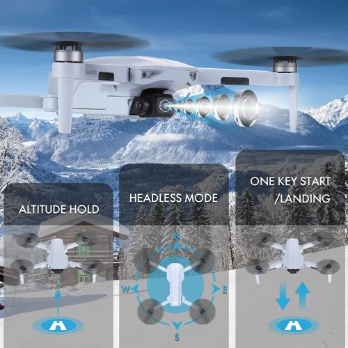 NMY Drones With Camera For Adults 4k, 5G WIFI FPV Transmission Drone, 30mins Flight Time On 2 Batteries, Brushless Motor, Mobile Phone Control, Multiple Flight Modes, Suitable For 8 NMY Drones With Camera For Adults 4k, 5G WIFI FPV Transmission Drone, 30mins Flight Time On 2 Batteries, Brushless Motor, Mobile Phone Control, Multiple Flight Modes, Suitable For - Image 6