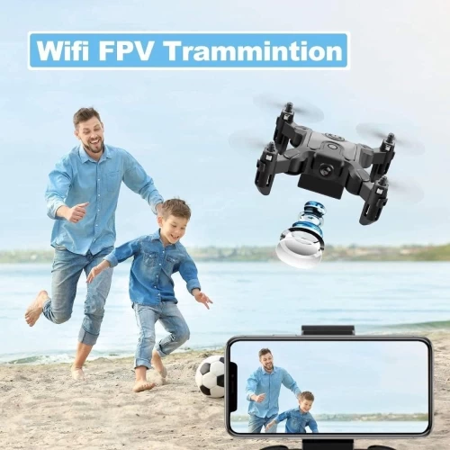 ISTAR Mini Drone With 720P Camera For Kids, FPV Video, Nano Portable Pocket RC Quadcopter Beginners Toys, 3D Flip, Altitude Hold, Headless Mode, Trajectory Flight, With 1x Battery 4 ISTAR Mini Drone With 720P Camera For Kids, FPV Video, Nano Portable Pocket RC Quadcopter Beginners Toys, 3D Flip, Altitude Hold, Headless Mode, Trajectory Flight, With 1x Battery - Image 2