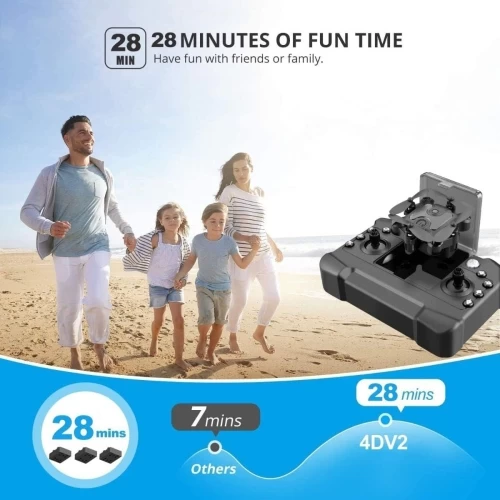 ISTAR Mini Drone With 720P Camera For Kids, FPV Video, Nano Portable Pocket RC Quadcopter Beginners Toys, 3D Flip, Altitude Hold, Headless Mode, Trajectory Flight, With 1x Battery 6 ISTAR Mini Drone With 720P Camera For Kids, FPV Video, Nano Portable Pocket RC Quadcopter Beginners Toys, 3D Flip, Altitude Hold, Headless Mode, Trajectory Flight, With 1x Battery - Image 4