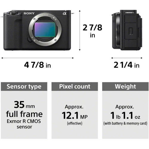 Sony ZV-E1 Mirrorless Camera + 16-35mm Lens + 64GB Card + Photo Software 10 Sony ZV-E1 Mirrorless Camera + 16-35mm Lens + 64GB Card + Photo Software - Image 8
