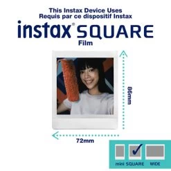 Fujifilm Instax SQUARE SQ40 Instant Camera - Black 17 Fujifilm Instax SQUARE SQ40 Instant Camera - Black -Outdoor Camera Shop 17150829 6