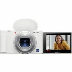 Sony ZV-1 20.1MP Digital Camera (White) - Essential 32GB Bundle -Outdoor Camera Shop 17154870 2