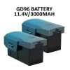 The Bigly Brothers GD96 Midnight Alpha Battery 11.4V 3000mAh - Pack Of 2 -Outdoor Camera Shop 17158257
