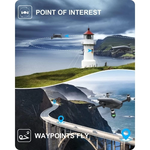 Holy Stone HS710 | Drones With Camera For Adults 4K - GPS FPV Foldable 5G Quadcopter - Auto Return Home - Follow Me - Brushless Motor - 25- 50 Mins Long Flight Time 6 Holy Stone HS710 | Drones With Camera For Adults 4K - GPS FPV Foldable 5G Quadcopter - Auto Return Home - Follow Me - Brushless Motor - 25- 50 Mins Long Flight Time - Image 4