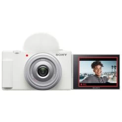 Open Box - Sony ZV-1F Content Creator Vlogger 20.1MP Digital Camera - White