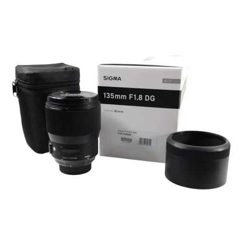 Refurbished (Good) - Sigma 135mm F/1.8 DG HSM Art Lens For Nikon 3 Refurbished (Good) - Sigma 135mm F/1.8 DG HSM Art Lens For Nikon