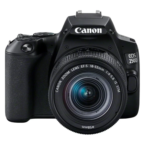 Canon® Canon EOS 250D / Rebel SL3 DSLR With 18-55mm (Black) - Essential 32GB Bundle 4 Canon® Canon EOS 250D / Rebel SL3 DSLR With 18-55mm (Black) - Essential 32GB Bundle - Image 2