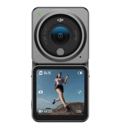 DJI Action 2 Dual-Screen Combo Without Magnetic Protective Case, 4K Action Camera With Dual OLED Touchscreens, 155 FOV, Stabilization Technology-OPEN BOX