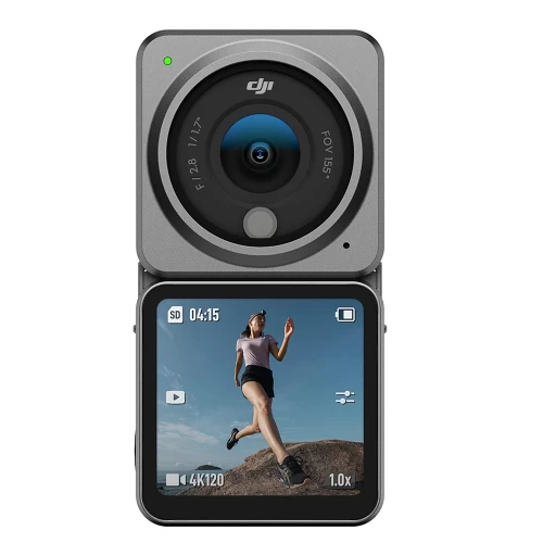 DJI Action 2 Dual-Screen Combo Without Magnetic Protective Case, 4K Action Camera With Dual OLED Touchscreens, 155 FOV, Stabilization Technology-OPEN BOX 3 DJI Action 2 Dual-Screen Combo Without Magnetic Protective Case, 4K Action Camera With Dual OLED Touchscreens, 155 FOV, Stabilization Technology-OPEN BOX